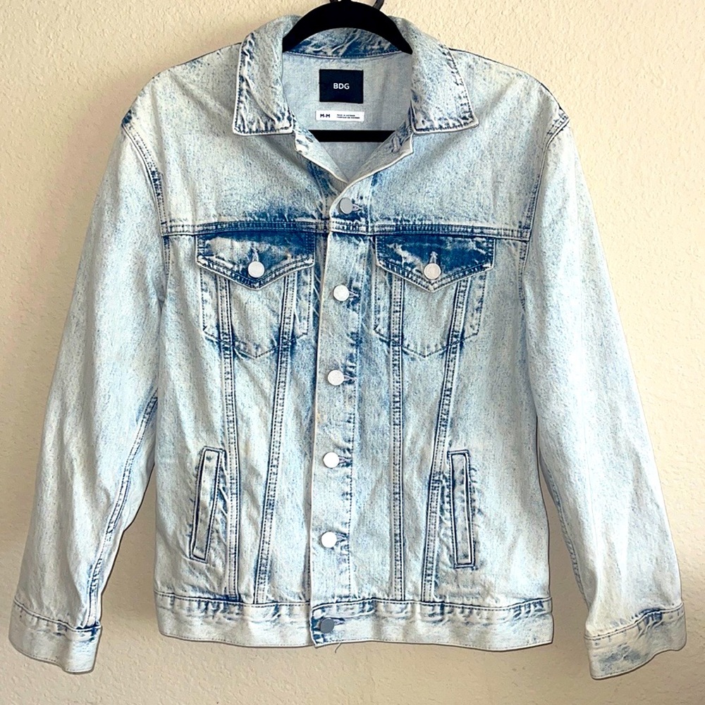 BDG Urban Outfitters UO Acid Wash Jean Jacket